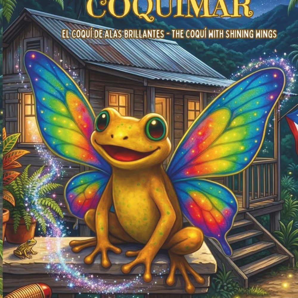 Coquimar: El coquí de alas brillantes.Tapa blanda
